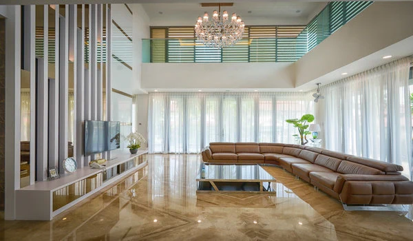 Setia Eco Park bungalow living room